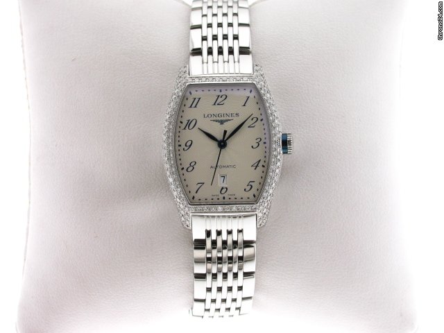 Longines EVIDENZA DONNA PAVE' BRILL WATCHES 2