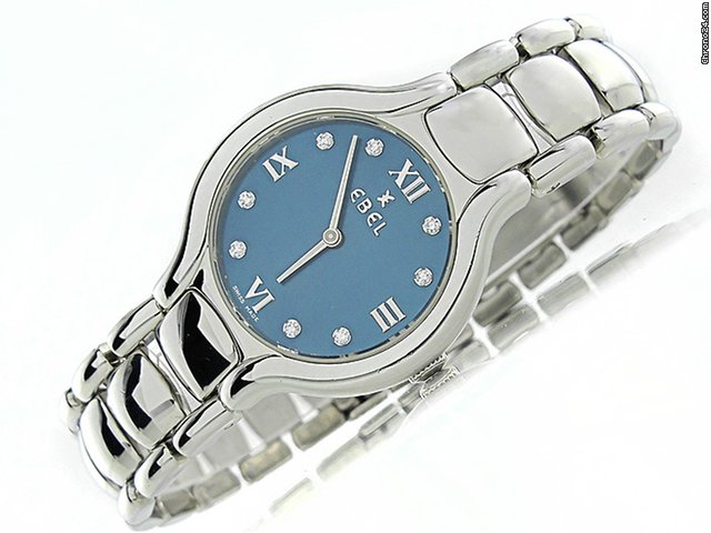 Ebel Damen "BELUGA" Edelstahl Quarz