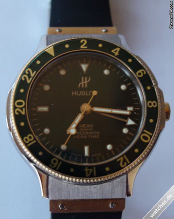 Hublot 2 Tone GMT - 1472.340.2 Lady