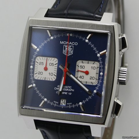 TAG Heuer Monaco Automatik Chronograph NEU incl MWST mit B & P