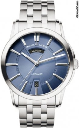 Maurice Lacroix Pontos Jours/Date Neu mit Box und papieren inkl MwSt