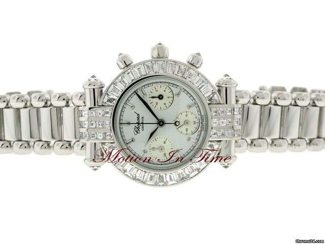 Chopard IMPERIALE WHITE GOLD BAGUETTE DIAMOND CASE MEDIUM LADIES'
