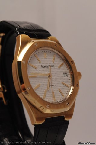 replica Audemars Piguet ROYAL OAK AUTOMATIC CUIR WATCHES 1 