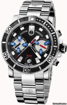 Ulysse Nardin Maxi Marine Diver Chronograph NEU incl MWST B&P