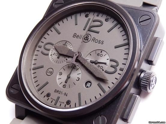 Bell & Ross BR 01-94 COMMANDO CHRONOGRAPH LIMITED MENS WATCH