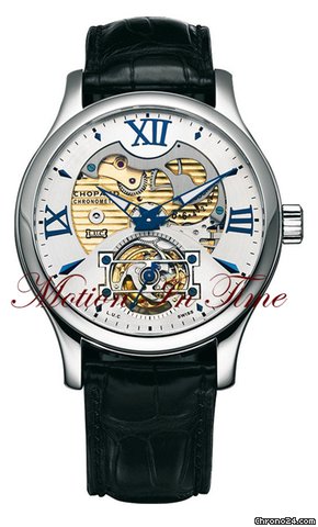 Chopard L.U.C TOURBILLON HERITAGE PALLADIUM SKELETON LIMITED 25 PCS WATCHES 2
