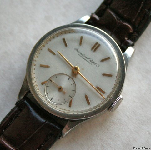 IWC Milit?r Stahl Kal.83 Stammbuchauszug 1940