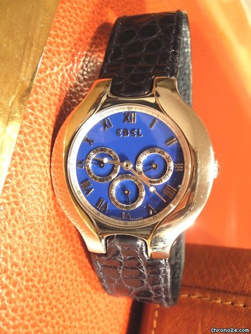 Ebel LICHINE PLATINUM SENIOR RIS CARICA DATA MISURA GRANDE