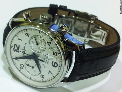 Bell & Ross BR 126 VINTAGE CHRONOGRAPH MENS WATCH