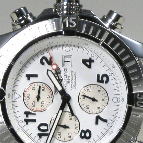 replica Breitling Chronograph SUPER AVENGER, 48,4 mm, Stahl,  Neu/Ungetragen WATCHES 1 