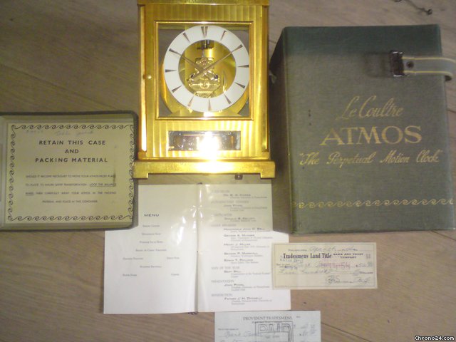 Jaeger-LeCoultre Jaeger - Le Coultre ATMOS  Bert Bell NFL