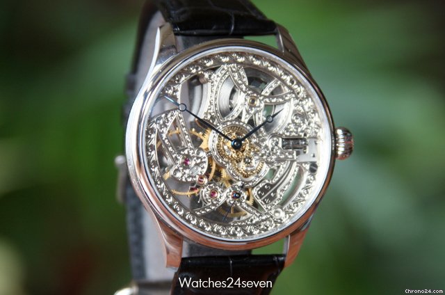 IWC Portuguese FA Jones Skeleton Platinum Model IW5442-05 Limited Edition of 50 Units