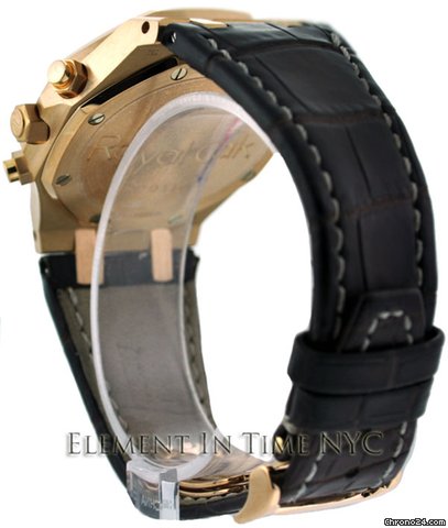 replica Audemars Piguet Royal Oak Chronograph 18k Rose Gold 26022 WATCHES 1 