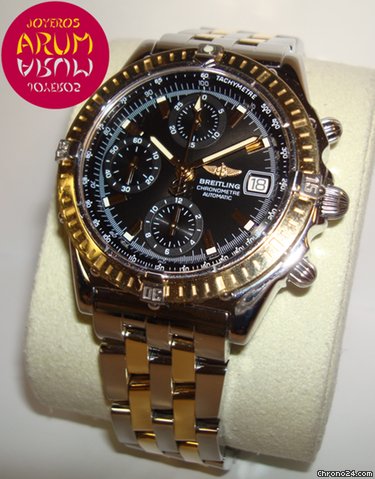 Breitling Chronomat Acero y Oro