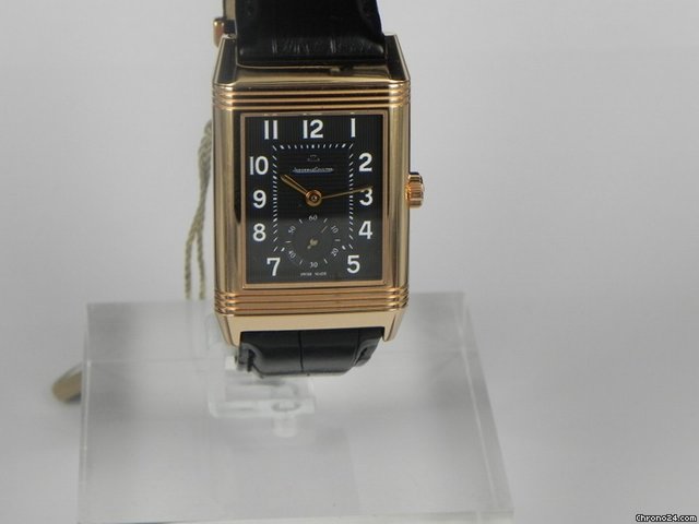 Jaeger-LeCoultre GRANREVERSO ORO ROSA QUADRANTE NERO