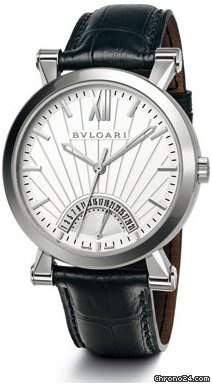 Bulgari Date Retrograde NEU incl MWST mit B+P