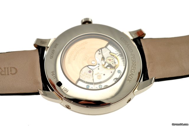 replica Girard Perregaux Collection 1966 Calendrier Complet Limited Edition Palladium WATCHES 1 