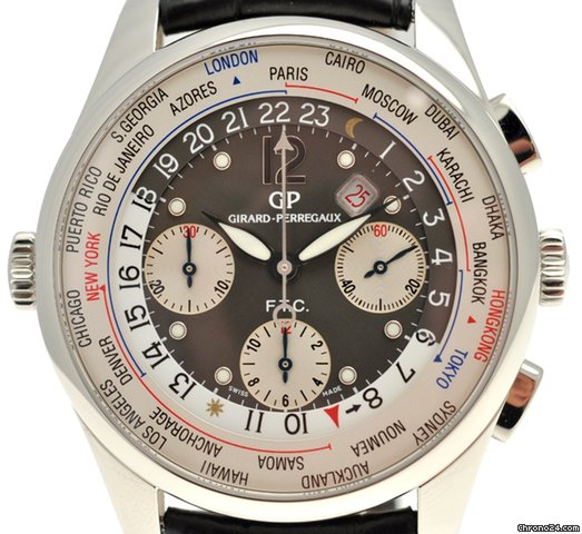Girard Perregaux WW.TC Financial Time Chronographe