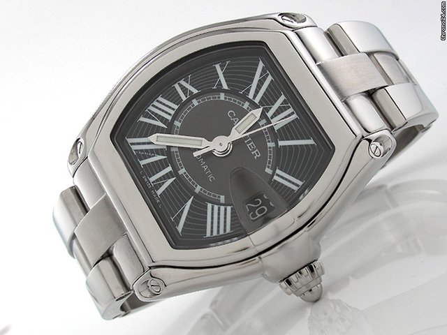 Cartier Herren "ROADSTER" Edelstahl Automatik
