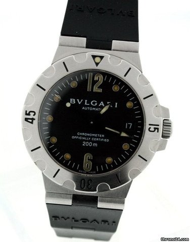 Bulgari Diagono SD 38 S Pre-owned WATCHES 2