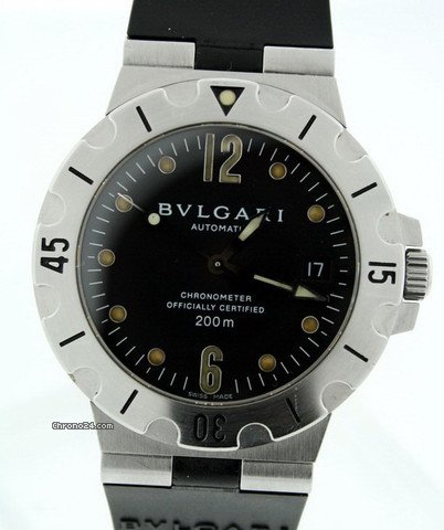 replica Bulgari Diagono SD 38 S Pre-owned WATCHES 1