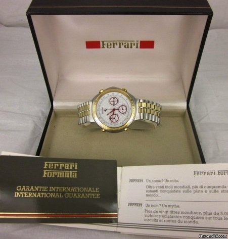 replica Cartier FERRARI CHRONO DAY-DATE WATCHES 1 