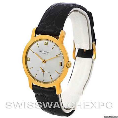 Patek Philippe Calatrava Vintage 18k Yellow Gold 2506 -1 1956 Watch