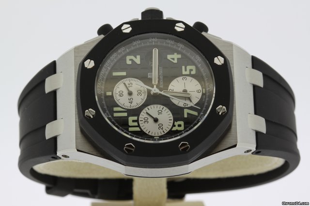 Audemars Piguet RO OFFSHORE RUBBER STEEL BLACK