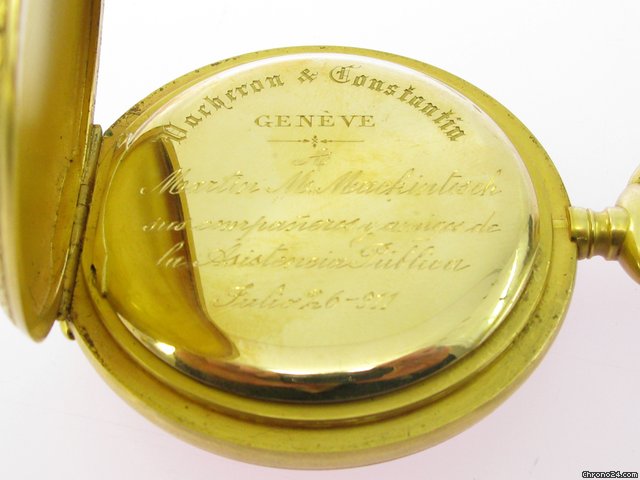 replica Vacheron Constantin Unbekannt PRUNKSAVONETTE 18KT GOLD NAPOLEON WATCHES 1