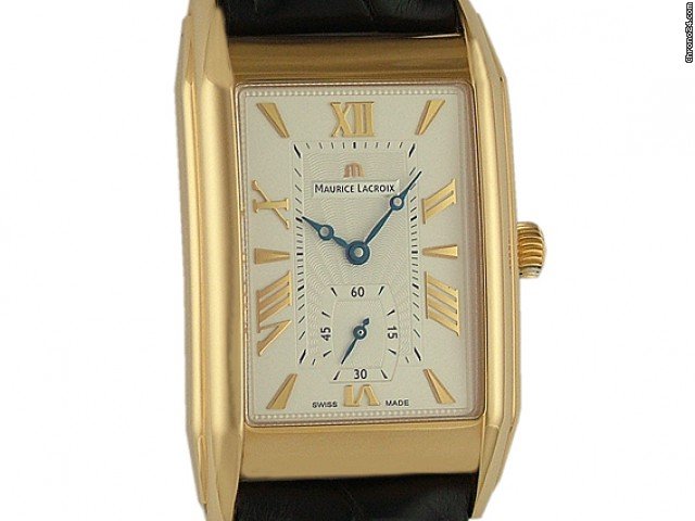 Maurice Lacroix Masterpiece Petite Seconde Handaufzug Rosegold 45x28mm