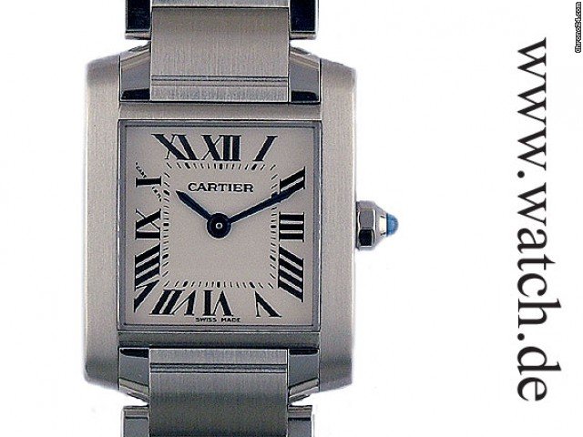 Cartier Tank Francaise PM kleines Modell 25x20mm