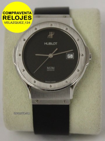 Hublot clasico, acero