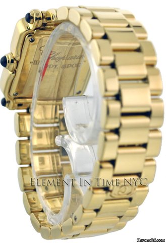 replica Chopard Happy Sport Square 18k YG 5 Diamonds WATCHES 1 