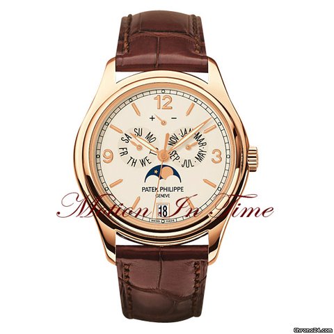 Patek Philippe 5146R ANNUAL CALENDAR MOONPHASE POWER RESERVE ROSE GOLD