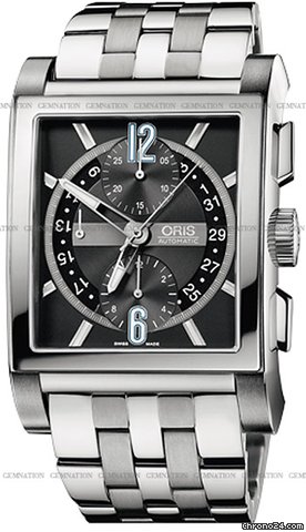 Oris Rectangular Titan Chronograph