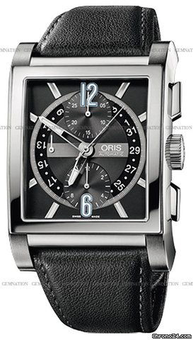 Oris Rectangular Titan Chronograph