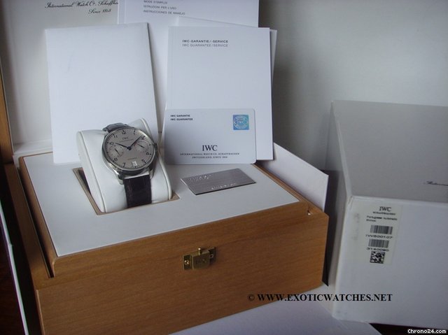 IWC 5001-07 PORTUGUESE 7 DAYS POWER RESERVE BOX PAPERS LIKE NEW WATCHES 2