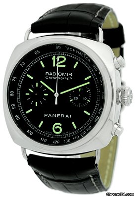 Panerai Gent's Stainless Steel  PAM288 Radiomir Chronograph Strapwatch