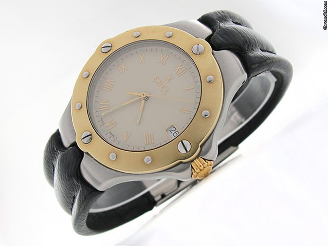 Ebel Herren "SPORTWAVE" Edelstahl Quarz