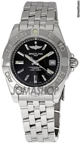 Breitling Galactic 32 Black Dial Ladies Watch A7135612-BA10SS