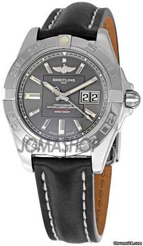 Breitling Galactic 41 Grey Dial Mens Watch A49350L2-F549BKLD