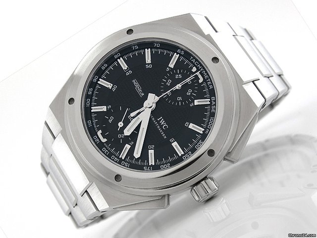 IWC Herren "INGENIEUR CHRONOGRAPH" Edelstahl Automatik