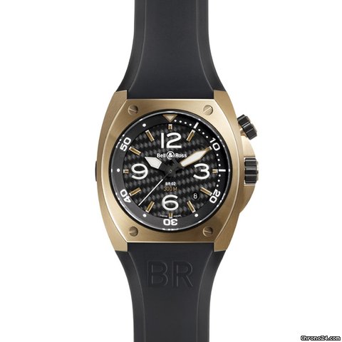 Bell & Ross BR 02-92 Pink Gold NEU incl MWST mit Box+Papieren