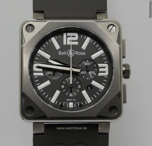 Bell & Ross BR 01-94 Chronographe Pro Titanium NEU incl MWST B+P