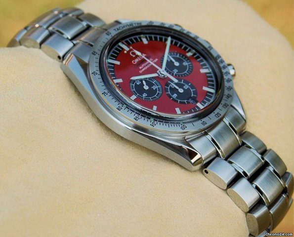 replica Omega Speedmaster Automatic The Legend M. Schumacher - Red dial WATCHES 1 