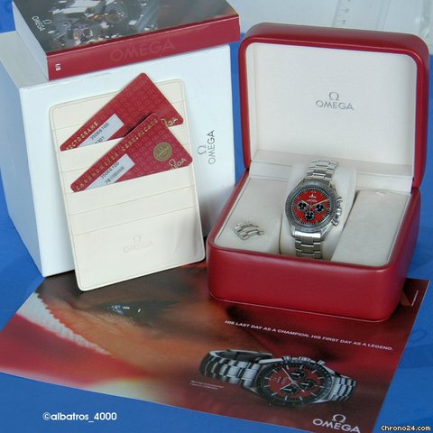 Omega Speedmaster Automatic The Legend M. Schumacher - Red dial