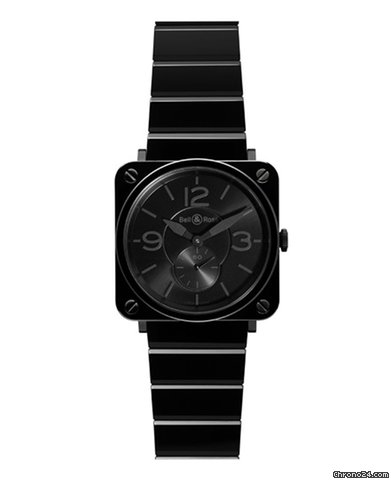Bell & Ross BRS-BL-CERAMIC/SCE NEU incl MWST mit Box+Papieren