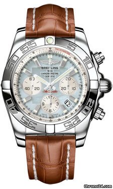 Breitling Chronomat B01 Stainless Steel Polished Bezel