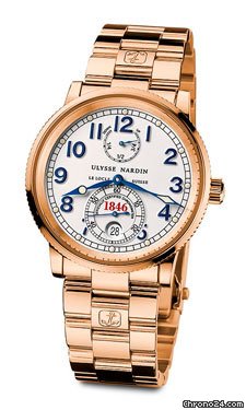 Ulysse Nardin Marine Chronometer 1846 Gold