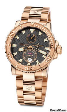 Ulysse Nardin Maxi Marine Diver Rose Gold